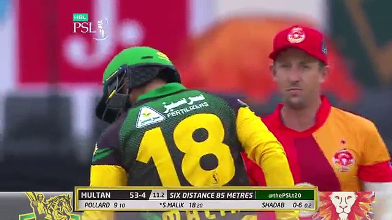 Multan Sultans Sixes - Multan Sultans Vs Islamabad United - Match 6 - 25 Feb - HBL PSL 2018 - PSL