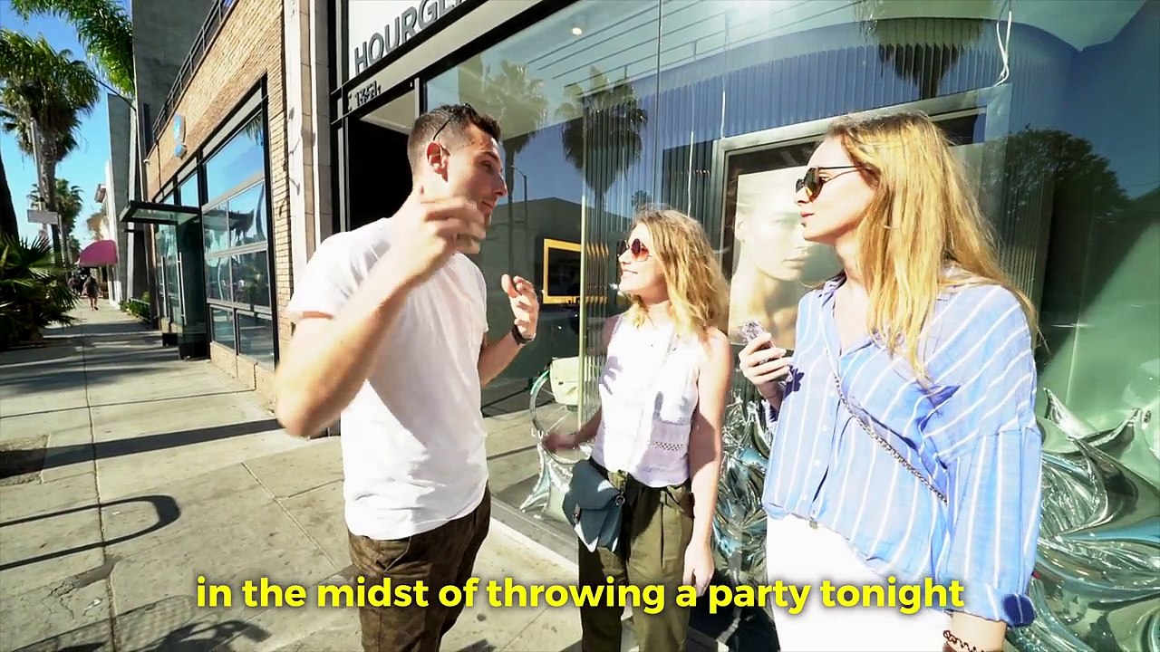 ASKING STRANGERS TO THROW A PARTY AT THEIR HOUSE (then invite strangers to the party)