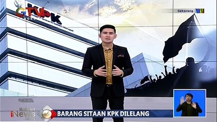 KPK Lelang Barang Sitaan Para Koruptor