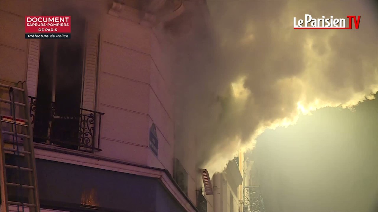Paris : un incendie fait 13 blessés dont trois graves