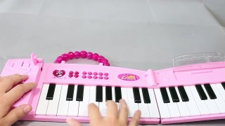 Toy Piano MiMi Baby Doll Kinetic Sand Learn Colors Toy Surprise