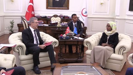 Bakan Demircan Somali Sağlık Bakanını kabul etti - ANKARA