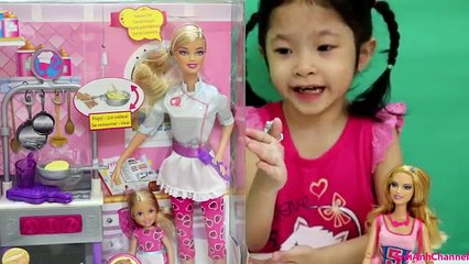 Mở Hộp Búp Bê Barbie Nấu Bếp, Búp Bê Barbie Lặn Biển, Búp Bê Barbie Summer