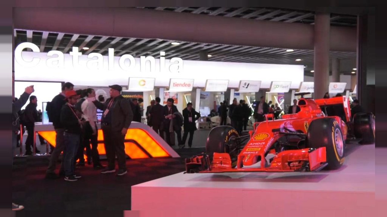 Mobilfunk-messe in barcelona: videospiele begeistern sportfans