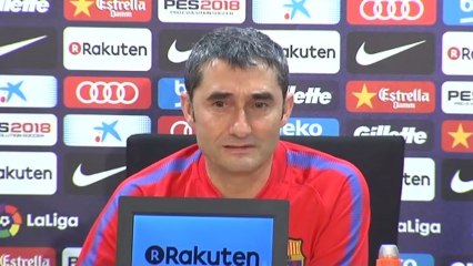 Ernesto Valverde antes del Las Palmas - Barcelona