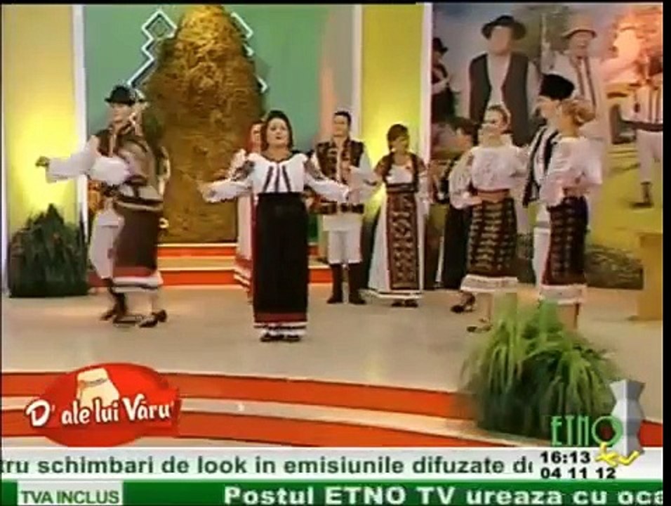 Laura Lavric - Hopa hop si iara hop (Dale lui Varu - ETNO TV - 04.11.2012)
