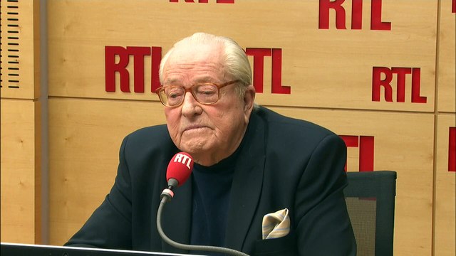 Jean-Marie Le Pen confie sur RTL avoir un peu peur de la mort