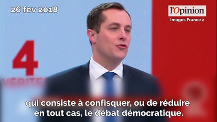 Réforme de la SNCF: Nicolas Bay dénonce la «brutalité» des ordonnances