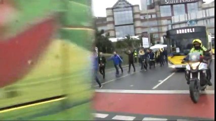 Fenerbahçe Taraftarları, Vodafone Park'a Geldi