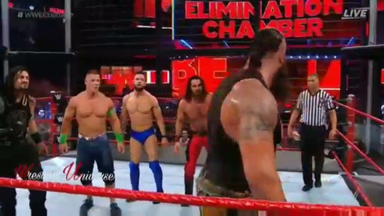Men Elimination Chamber Match - WWE Elimination Chamber Highlights 2018
