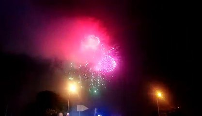 Màn pháo hoa đón năm mới Mậu Tuất tại Sài Gòn