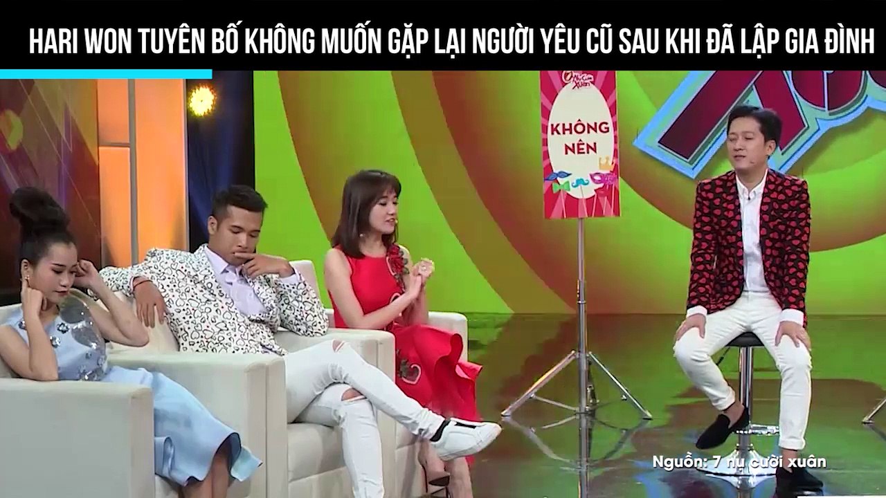 Hari Won tuyên bố không muốn gặp lại người yêu cũ sau khi đã lập gia đình