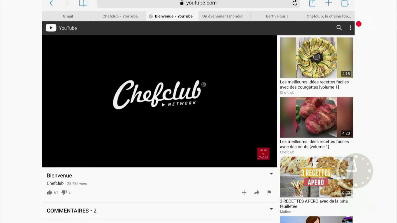 Le succès de la chaîne web culinaire « Chefclub »