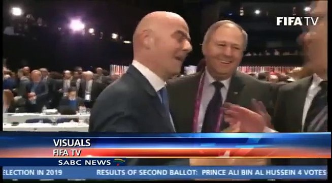 Џани Инфантино не сака да се поздрави со Илчо Ѓорѓиоски