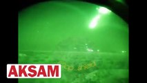 Türk taaruz helikopteri Atak Cinderes�teki PKK/YPG kamplarını böyle bombaladı