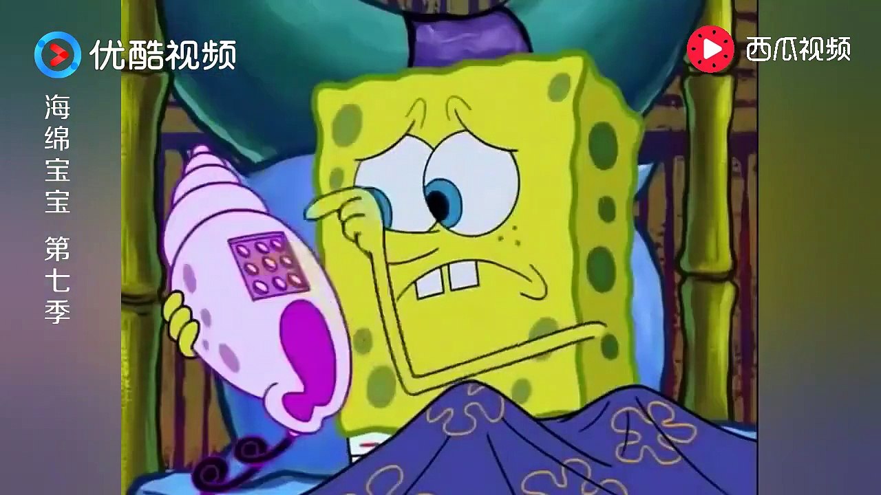 《海绵宝宝 SpongeBob SquarePants》海绵宝宝竟然是这样的动画片，蜗牛内部的样子，让我三观尽毁