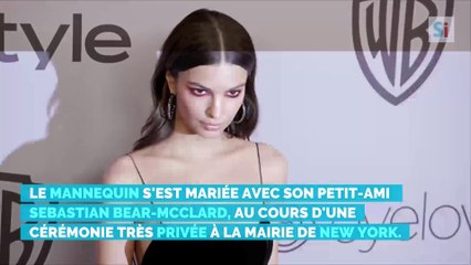Emily Ratajkowski s’est mariée en secret à New York