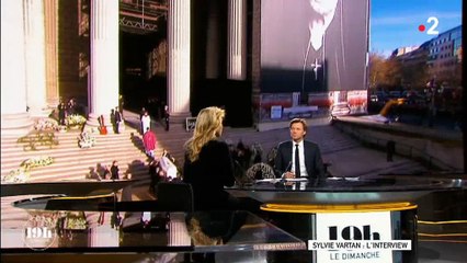 Sylvie Vartan déplore le côté "organisation de spectacle" des obsèques de Johnny Hallyday