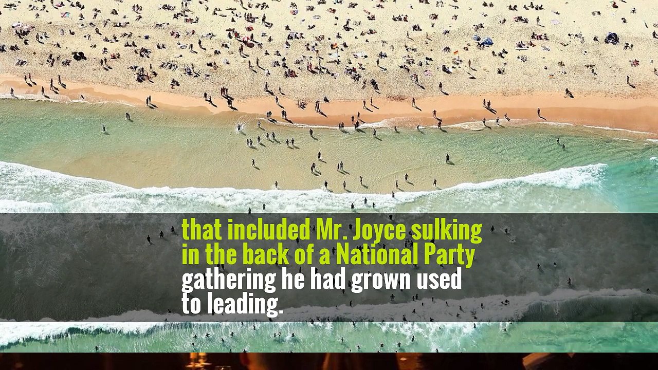 Barnaby Joyce Is Replaced as Australia’s Deputy Prime Minister