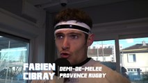 Bourg-en-Bresse / Provence Rugby : la reaction de  Fabien Cibray