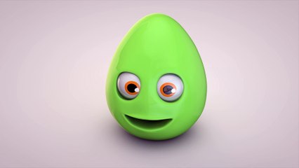 Learn color Surprise Eggs W Paints Cartoons Colors Nursery Rhymes for children