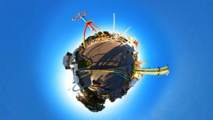 Planet Vienna in 4k (360° Time-lapse)