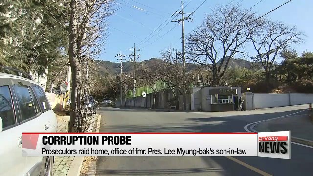 DAS: Prosecutors question Lee Myung-bak's son over company ownership, suspicions of slush fund