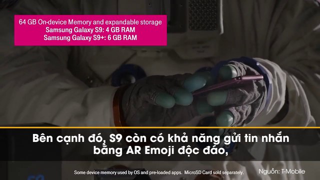 Dằn mặt iPhone, Samsung mang Galaxy S9, S9+ lên mặt trăng ngoài vũ trụ để đập hộp bóc tem