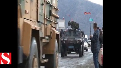 JÖH ve PÖH�ler Afrin�i teröristlerden temizlemek için sınırı geçti