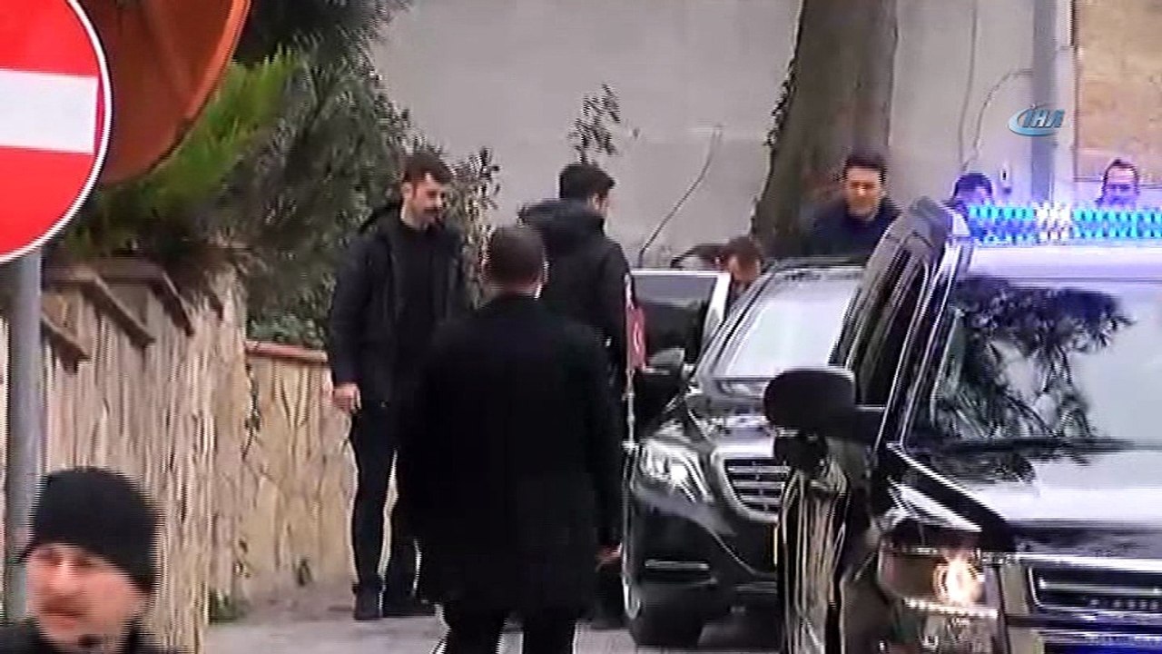 Cumhurbaşkanı Erdoğan Beylerbeyi Sarayı'na gitti