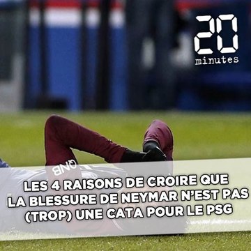 Les quatre raisons de croire que la blessure de Neymar n’est pas (trop) une cata’ pour le PSG