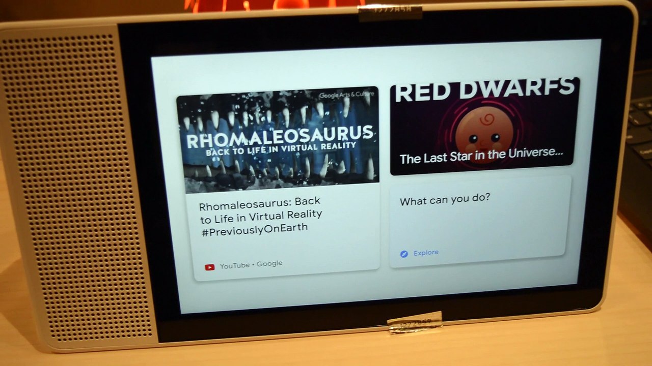 Lenovo Smart Display en acción