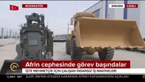 İnsansız kara aracı Tosun, Afrin'de hizmete hazır