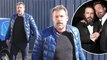 Blue it! Ben Affleck sports puffer coat and matching sneakers in Los Angeles... as his brother Casey pulls out of Oscars.