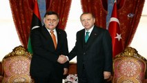 Cumhurbaşkanı Erdoğan, Libya Başkanlık Konseyi Başkanı'nı kabul etti