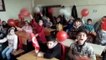 Cumhurbaşkanı Erdoğan'a çocuk ve yaşlılardan doğum günü kutlaması