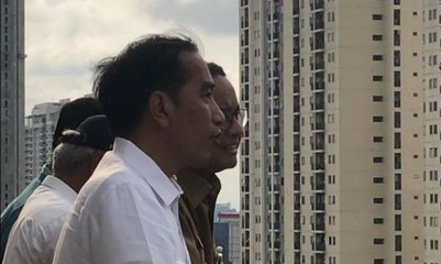 Presiden Tinjau Wisma Atlet Kemayoran
