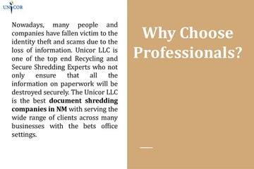 How to choose the best document shredding companies in NM