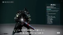 Warframe Gorgon Wraith Status Riven Build