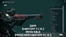 Warframe - Zarr Riven Build (The Pirate Cannon)
