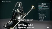 Warframe Orthos Prime Critical Build (Insane Speed)