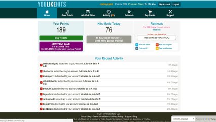 Promote your Social Networks and Websites for FREE!