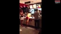 Ivres, des filles se déchaînent dans un McDonald's (vidéo)