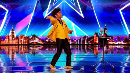 tBritain's Got Talent 2017 Tanba The Japanese Danger Magician Amazes Simon