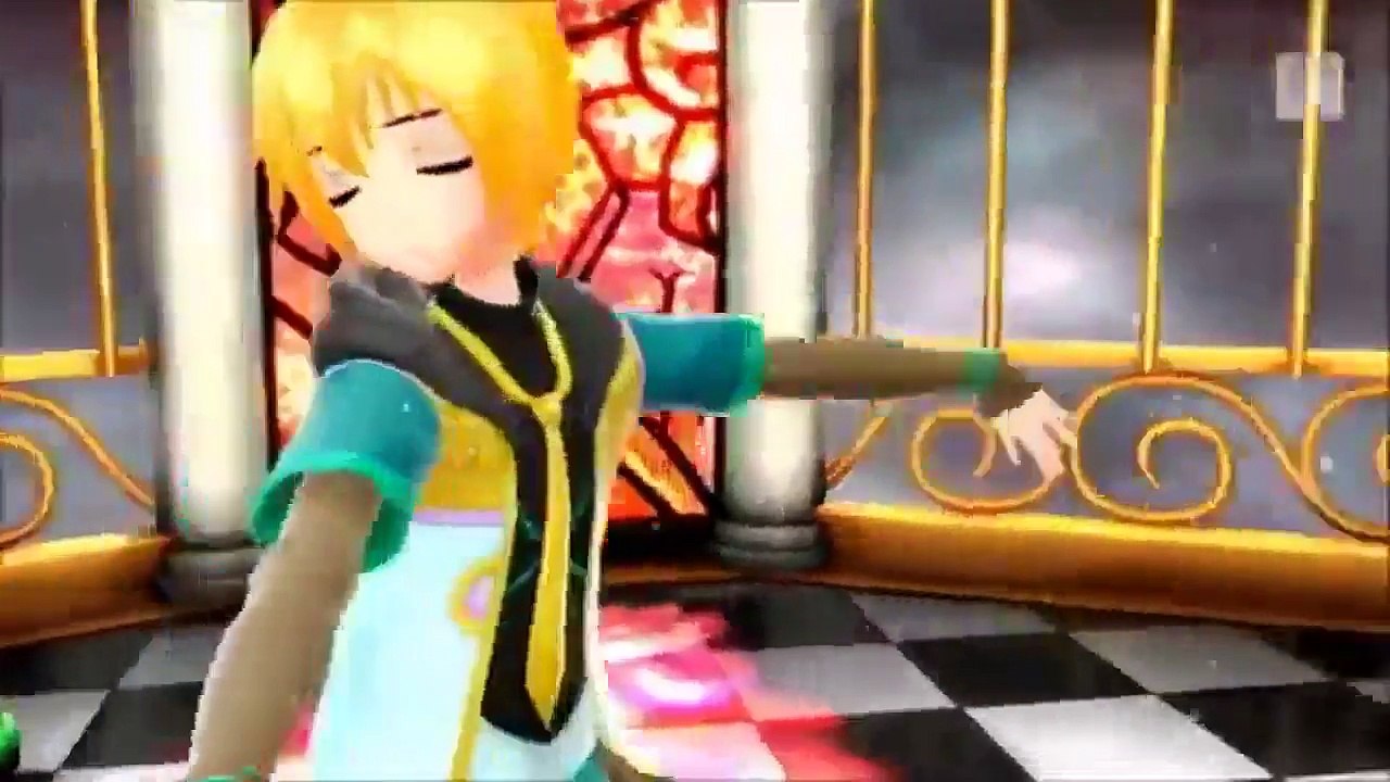 Project DIVA F2nd Kagamine Len A rondo of cherry blossoms and snow VOSTFR