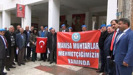 Beresini takan muhtarlar askerlik için dilekçe verdi