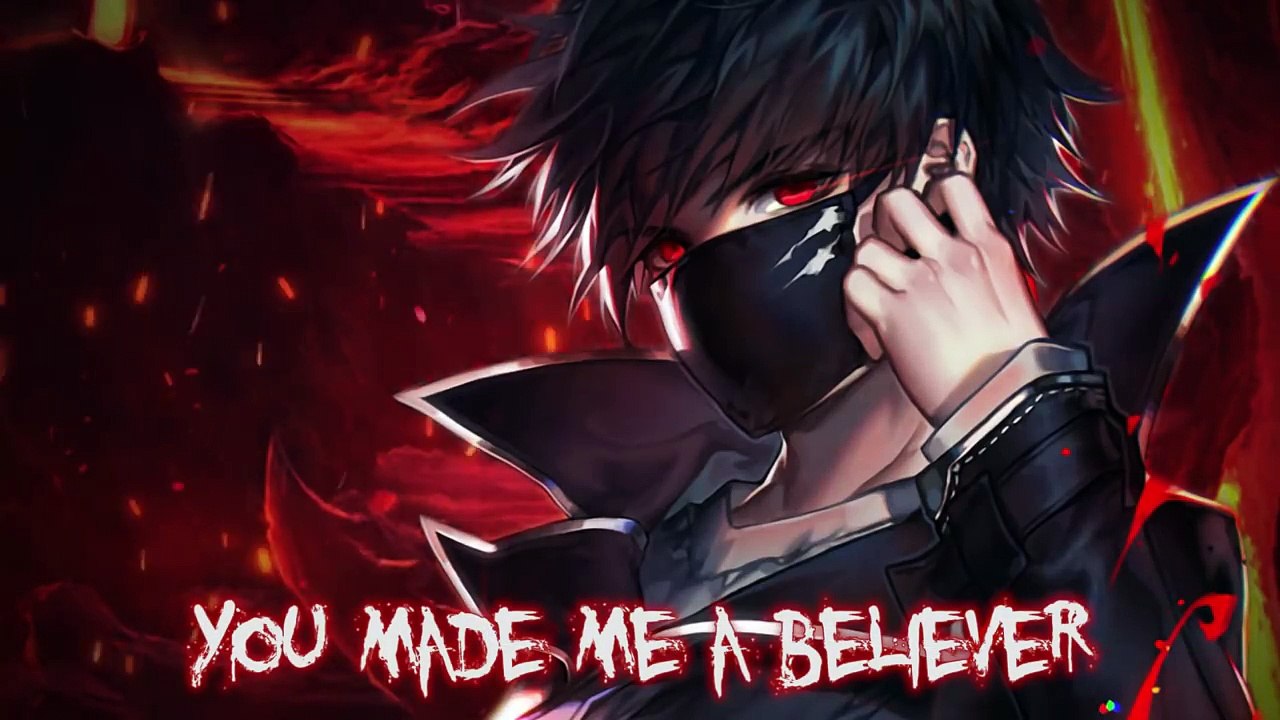 【Nightcore】→ Believer (cover) -- Lyrics