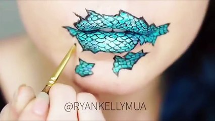 30 Best Lipstick Tutorials and Amazing Lip Art Ideas Feb 2018 from Instagram