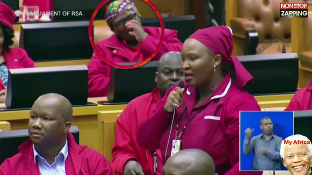 Afrique du Sud : Une députée sans gêne au Parlement (vidéo)