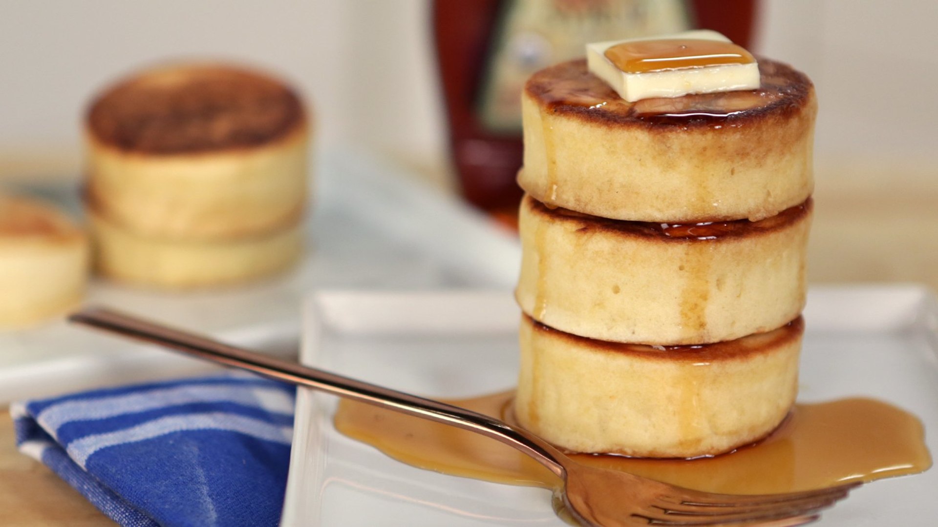 No, These Aren't English Muffins; They're Japanese Hotcakes!